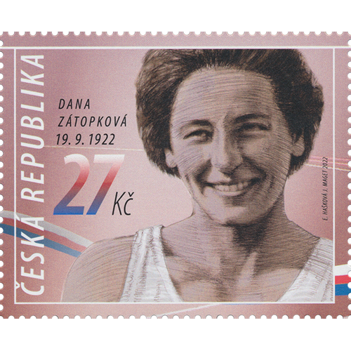 Dana Zátopková / (E. Hašková, J. Maget)