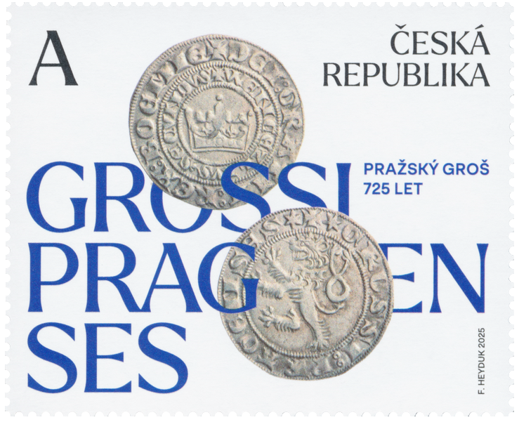 Zahájení ražby: groš / (F. Heyduk)